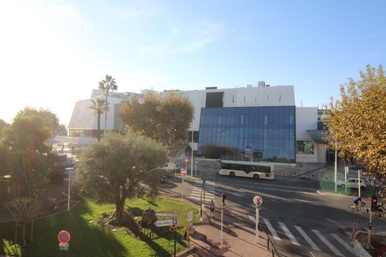 Cannes Conseil Immo, Grand Studio Terrasse Gray D'Albion Area -Four- Apartment Exterior foto